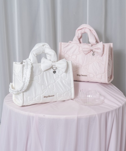 Honey Cinnamon ショルダーバッグ バッグ リボンチャーム付き