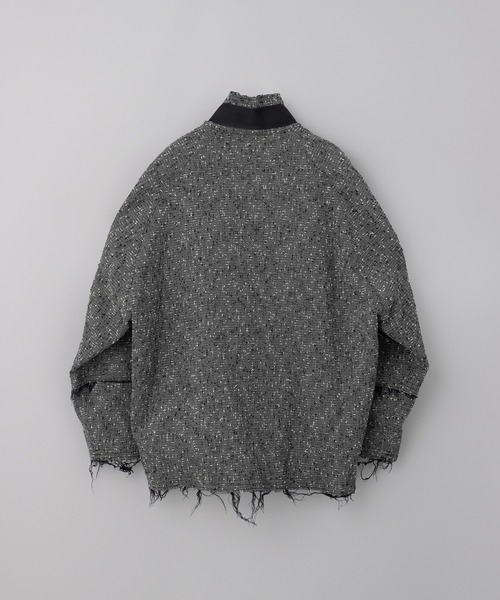 ジャケット・アウター OUAT MIXED GRAY  SMOCK ブルゾン アウター 「OUAT/オーユーエーティー」META SMOCK メンズ