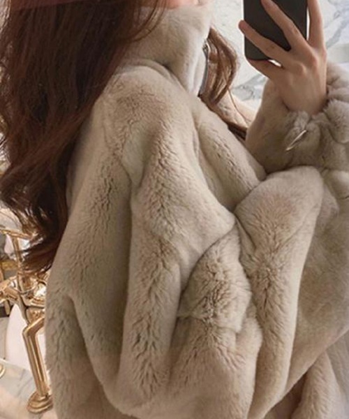 「Dream garden」 「fashion」ブルゾン L ホワイト レディース_画像4