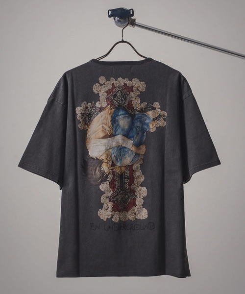 UNDERGROUND DEATHNOTE Tシャツ Revo. tシャツ 「DEATH NOTE デスノート エル（L）」×「P.N