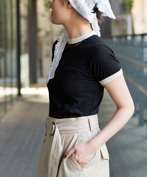 tシャツ fifi original collection tirm Tシャツ レディース fifi original collection tirm Tシャツ（Tシャツ/カットソー