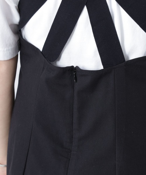RITA ROW ワンピース ROW/OYSTER DRESS ブラック : ZOZOTOWN
