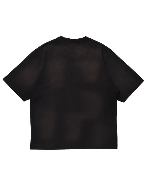 Zeepruk SUPERSUN 新作 Tシャツ BLACK SEQUENZE tシャツ WEB限定 / 立体フリンジ ワッペン半袖Tシャツ sqnz