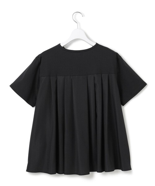 23区 tシャツ 「汗じみ防止/洗える」スムースデザイン バック