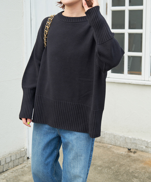 「Spick & Span」 長袖ニット FREE グレー レディース_画像10