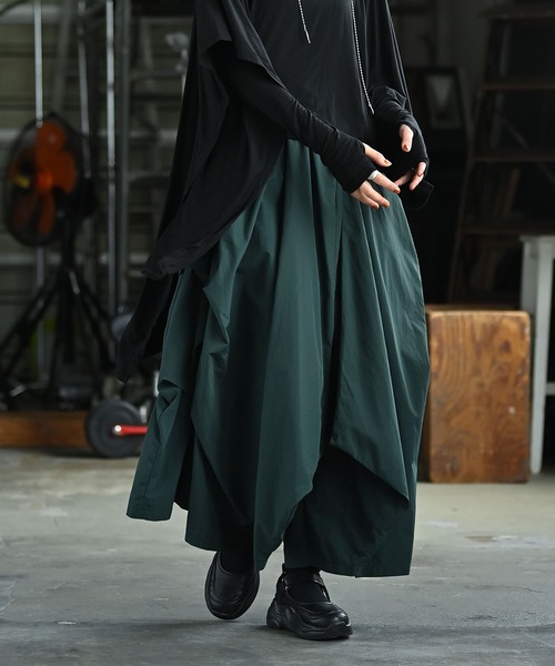 funda mine パンツ フローイングスカートパンツ レディース : ZOZOTOWN