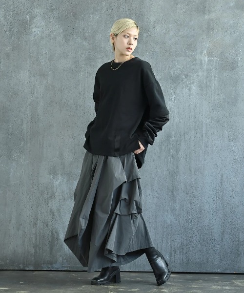 funda mine パンツ フローイングスカートパンツ レディース : ZOZOTOWN