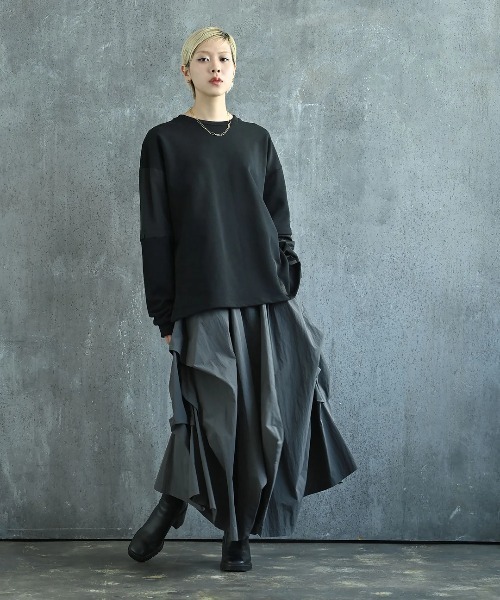 funda mine パンツ フローイングスカートパンツ レディース : ZOZOTOWN