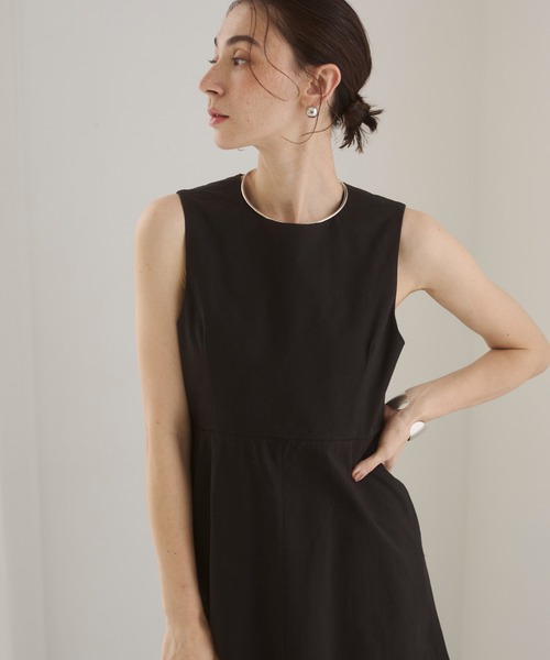 ANGIE ワンピース バックオープンノースリーブワンピース