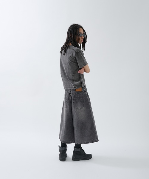 【ANDER HUNK】Faded Double Knee Pants セール】Faded Double Knee Pants/フェイディドダブルニーパンツ