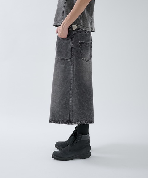 【ANDER HUNK】Faded Double Knee Pants ANDER HUNK】Faded Double Knee Pants ANDER HUNK】Faded Double