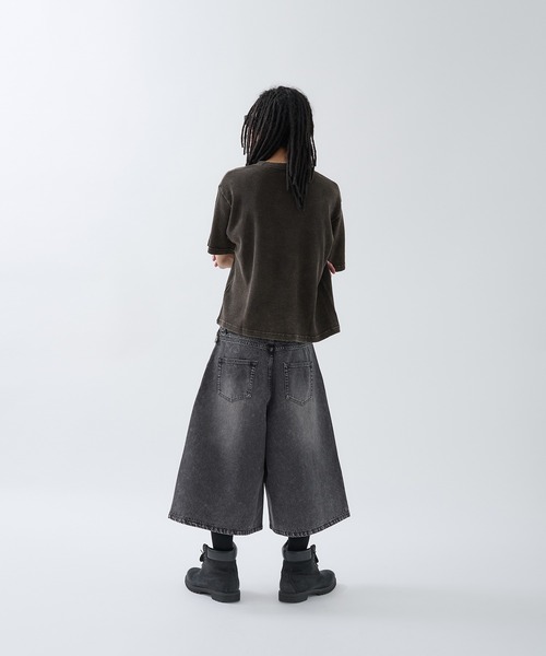 ANDER HUNK スタッズデザインバギースラックス ANDER HUNK スラックス 「新色追加」Studs Design Baggy Slacks