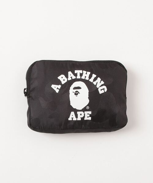 早い者勝ち A BATHING APE ABC CAMO JACQUARD PACKABLE TOTE BAG ABC CAMO POLYESTER JACQUARD PACKABLE TOTE BAG | bape.com