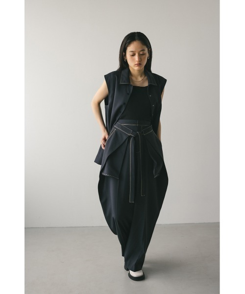 STYLEMIXER（スタイルミキサー） スラックス パンツ ステッチライン