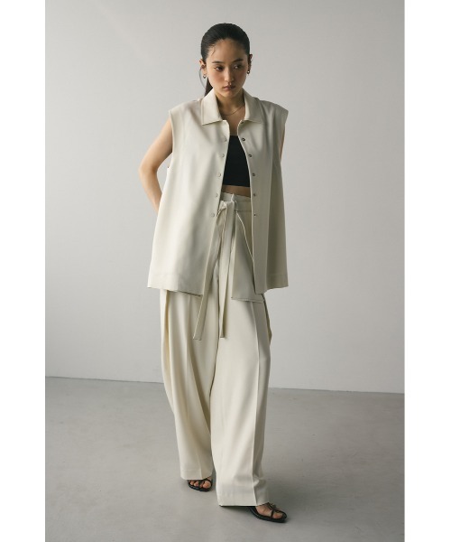 STYLEMIXER（スタイルミキサー） スラックス パンツ ステッチライン