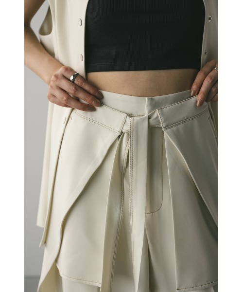 STYLEMIXER（スタイルミキサー） スラックス パンツ ステッチライン