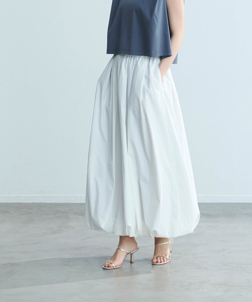 N.O.R.C スカート ソフトタイプライターバルーンスカート「COOL MOTION