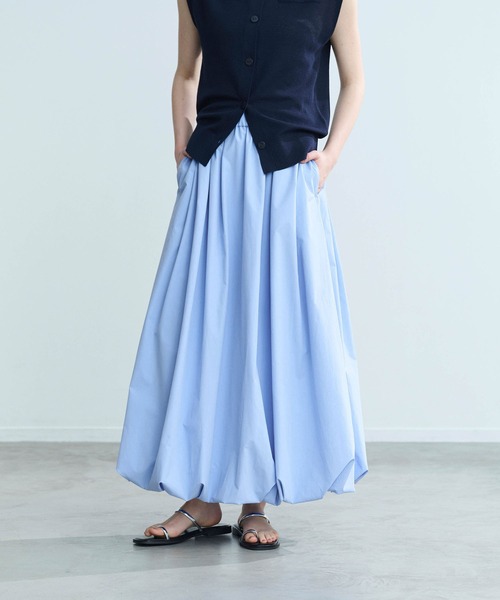 N.O.R.C スカート ソフトタイプライターバルーンスカート「COOL MOTION