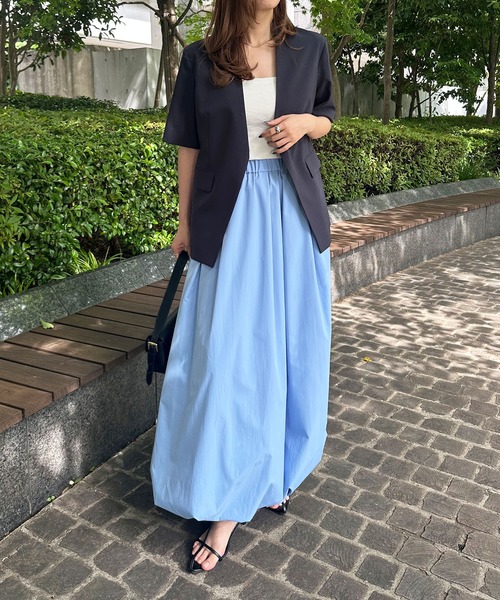 N.O.R.C スカート ソフトタイプライターバルーンスカート「COOL MOTION