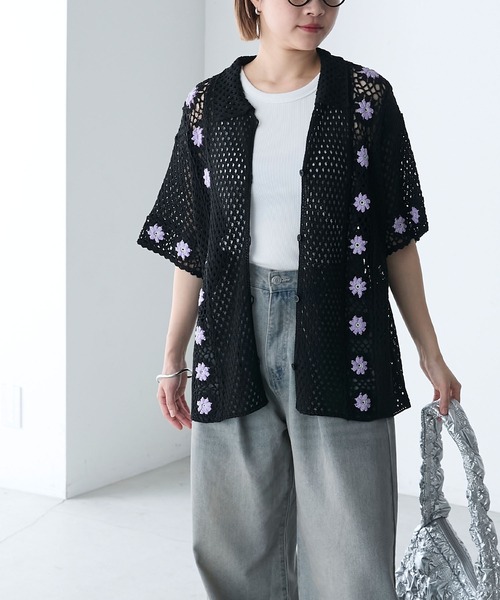 「forksy.」 カーディガン FREE アイボリー レディース_画像7