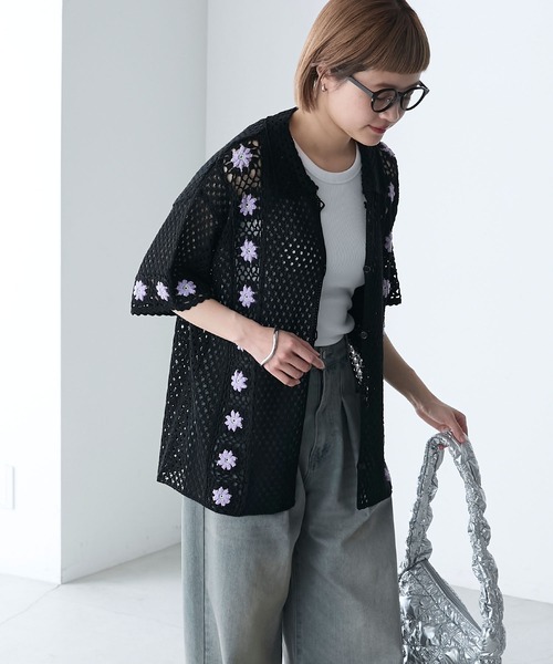 「forksy.」 カーディガン FREE アイボリー レディース_画像8