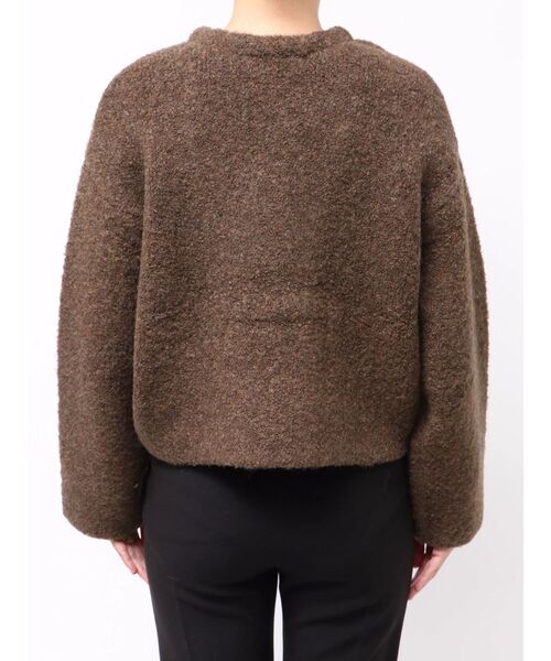 LAGUNAMOON（ラグナムーン） カーディガン セッケツニットボアブルゾン