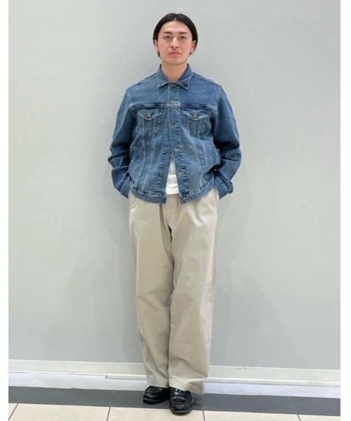 「GAP」 デニムジャケット M インディゴブルー メンズ