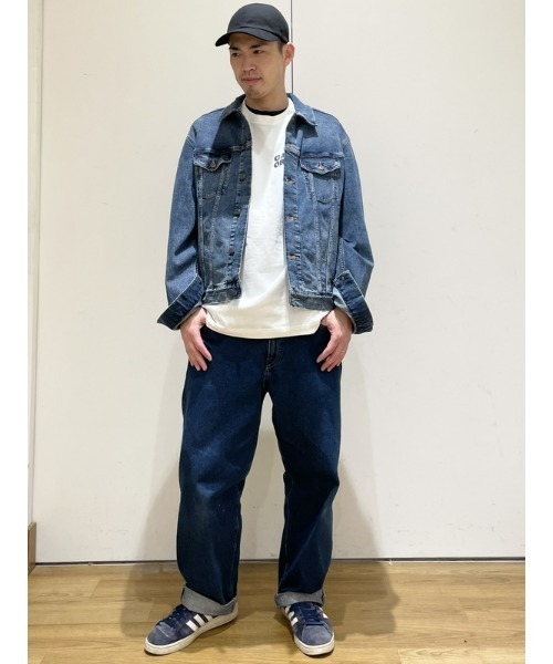 「GAP」 デニムジャケット M インディゴブルー メンズ