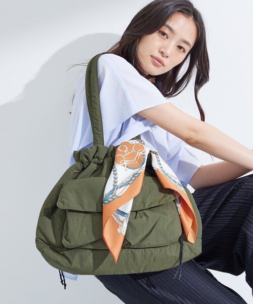 INDIVI（インディヴィ） トートバッグ 「超軽量」フロントポケット