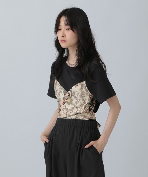 スカーフPTビスチェ MACPHEE グラバッティーノ スカーフ / J.PRESS LADIES | ファッション