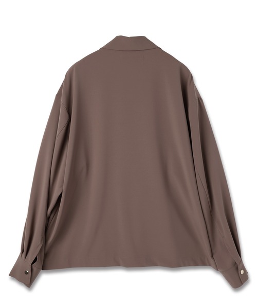 CULLNI（クルニ） シャツ Stretch Twill Tie Locken Open Collar Shirt