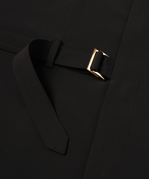 CULLNI（クルニ） シャツ Stretch Twill Tie Locken Open Collar Shirt