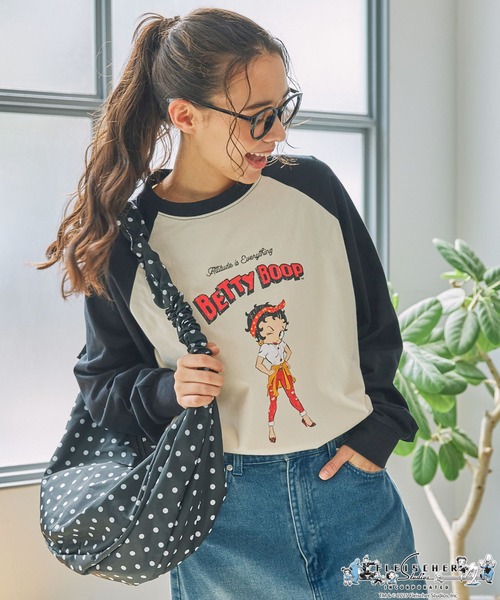 BETTY BOOP（ベティ ブープ） tシャツ 「BettyBoop(TM)」ベティー