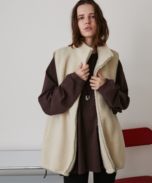 Auntie Rosa Holiday（アンティローザホリデー） ベスト ジレ スタンド