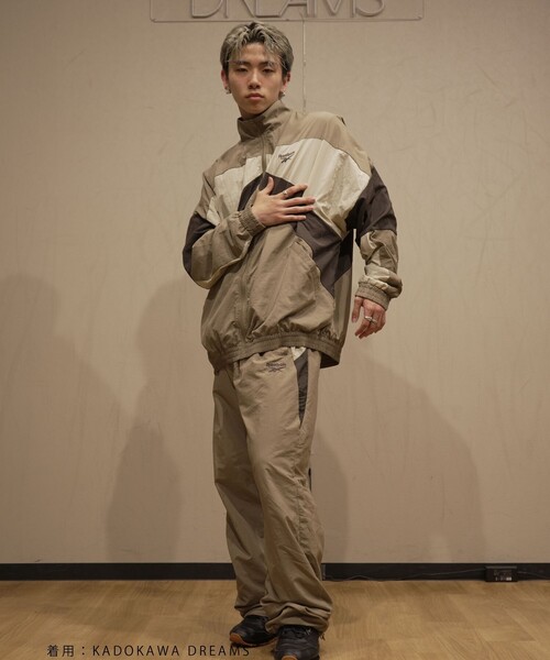 coen（コーエン） パンツ Reebok（リーボック）別注ナイロントラック