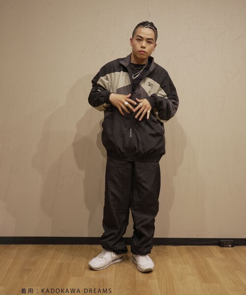 coen（コーエン） パンツ Reebok（リーボック）別注ナイロントラック