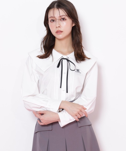 ジルスチュアート JILL STUART シャツ JILL by JILL STUART」 大人気の刺繍ロゴシリーズから新デザインのT