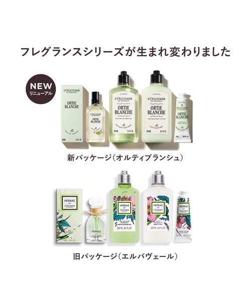 L'OCCITANE（ロクシタン） ハンドクリーム オルティブランシュ「エルバ