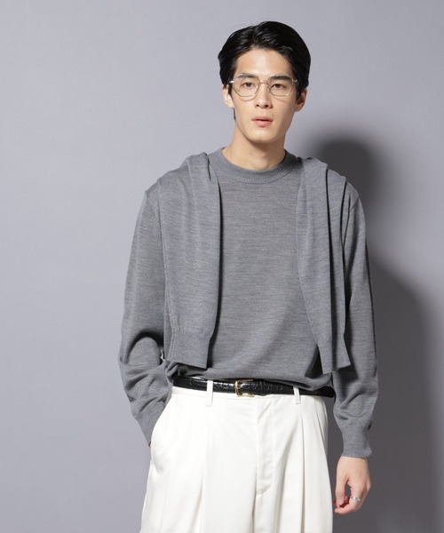 NANO universe（ナノ・ユニバース） セーター ニット 「毛玉レスニット