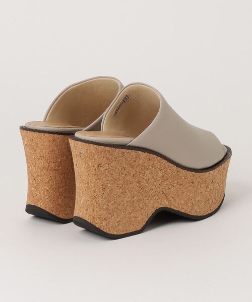 「YOSUKE」 フラットサンダル L アイボリー レディース_画像2