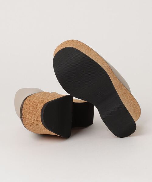 「YOSUKE」 フラットサンダル L アイボリー レディース_画像3