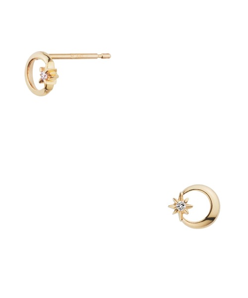 m*i様 ダイヤK10YGピアス ヴァンドーム青山 VENDOME AOYAMA（ヴァンドーム青山） ピアス K10YG ダイヤモンド