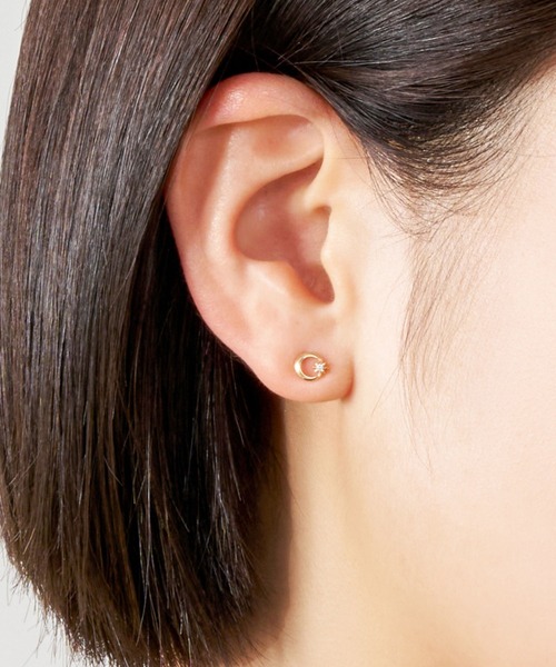 VENDOME AOYAMA（ヴァンドーム青山） ピアス K10YG ダイヤモンド