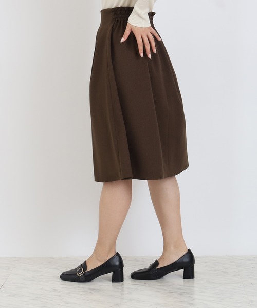 TRUDEA（トルディア） スカート タックフレアスカート : ZOZOTOWN