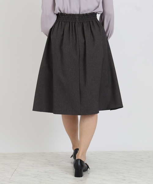 タグ付き未使用！thetoeブラック フレアスカート S TRUDEA（トルディア） スカート タックフレアスカート : ZOZOTOWN