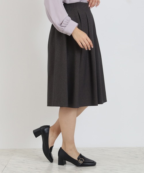 TRUDEA（トルディア） スカート タックフレアスカート : ZOZOTOWN