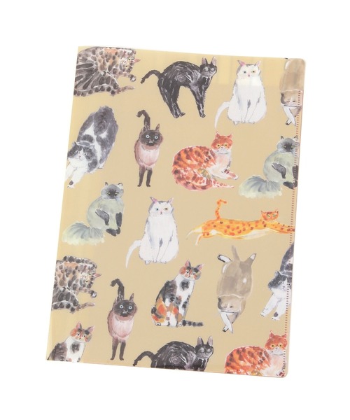 studio CLIP（スタディオクリップ） 文房具 見開きクリアファイルA4