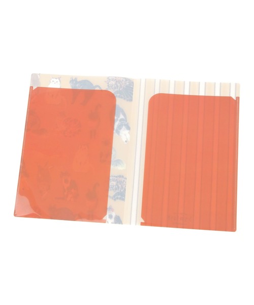 studio CLIP（スタディオクリップ） 文房具 見開きクリアファイルA4