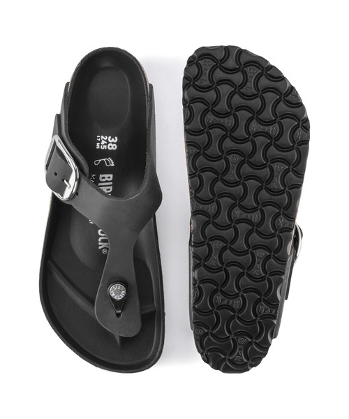 「BIRKENSTOCK」 サンダル 40 ブラック メンズの画像