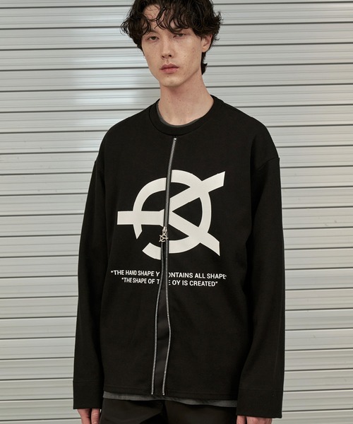 OY（オーワイ） ジップアップブルゾン FREE ブラック メンズ